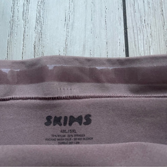 SKIMS High-Waisted Shapewear in Dusty Pink - Picture 2 of 5